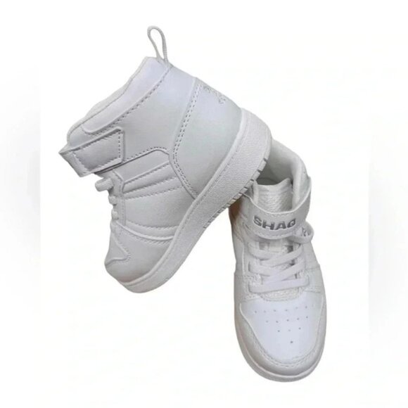 Shaq All White High Top Sneakers Size 9 - Picture 2 of 8